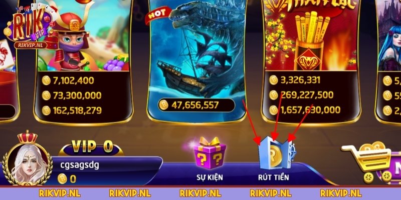 Giới thiệu sơ bộ về rút tiền Rikvip